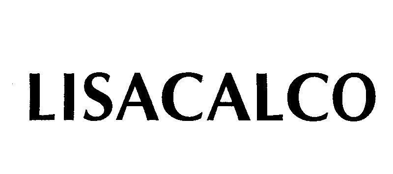 Mẫu nhãn hiệu LISACALCO