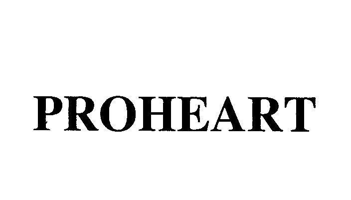 Mẫu nhãn hiệu PROHEART