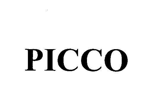 Mẫu nhãn hiệu PICCO