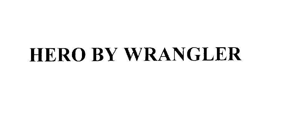 Mẫu nhãn hiệu HERO BY WRANGLER