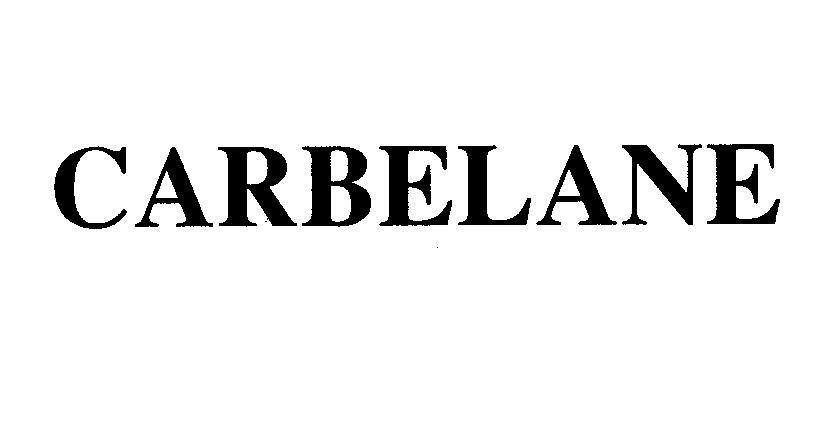 Mẫu nhãn hiệu CARBELANE
