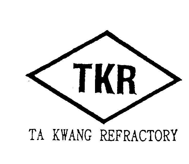 Mẫu nhãn hiệu TKR TA KWANG REFRACTORY