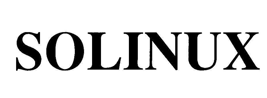Mẫu nhãn hiệu SOLINUX