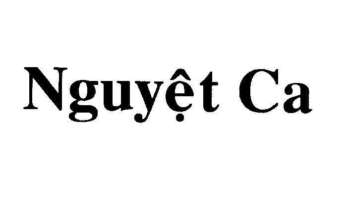 Mẫu nhãn hiệu Nguyệt Ca