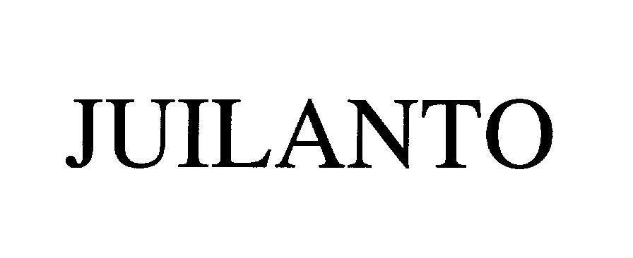 Mẫu nhãn hiệu JUILANTO