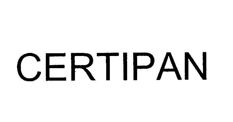 Mẫu nhãn hiệu CERTIPAN
