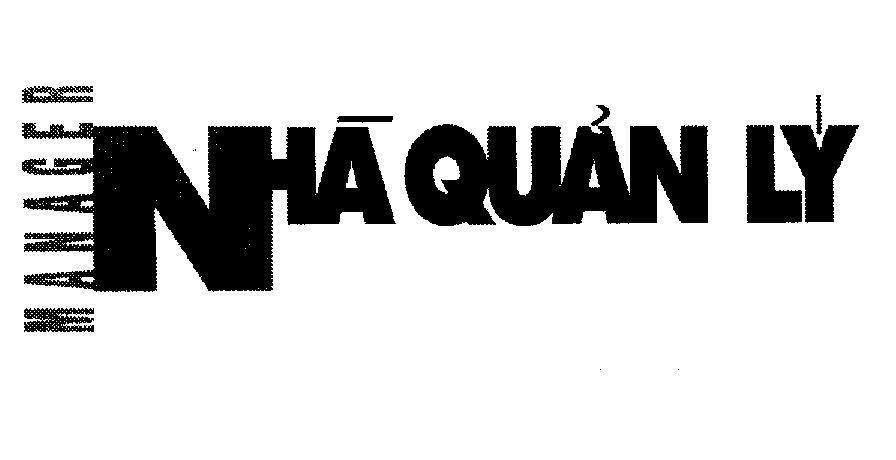 Mẫu nhãn hiệu MANAGER Nhà Quản Lý