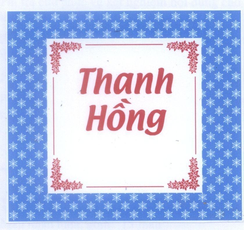 Mẫu nhãn hiệu Thanh Hồng