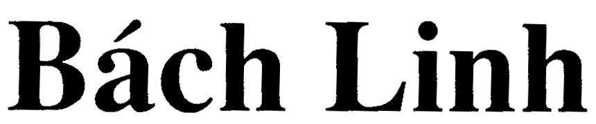 Mẫu nhãn hiệu Bách Linh