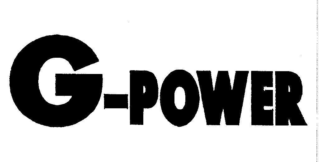 Mẫu nhãn hiệu G-POWER