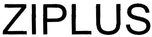 Mẫu nhãn hiệu ZIPLUS