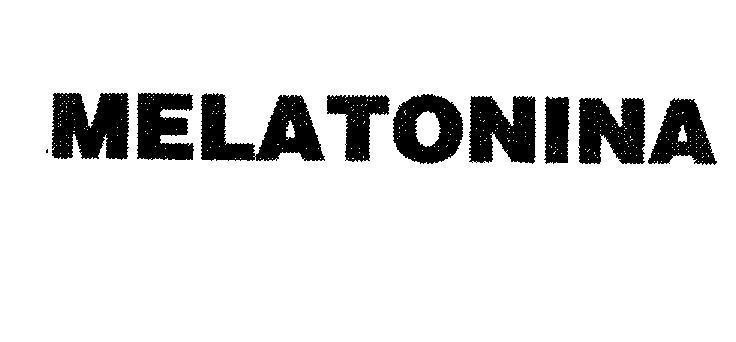 Mẫu nhãn hiệu MELATONINA