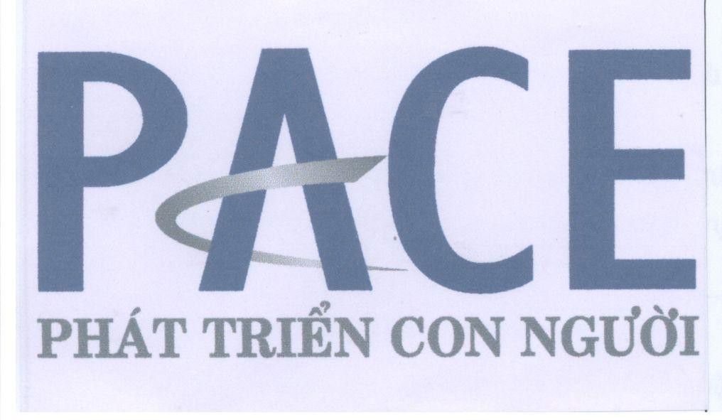 Mẫu nhãn hiệu PACE Phát triển con người