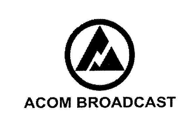 Mẫu nhãn hiệu ACOM BROADCAST