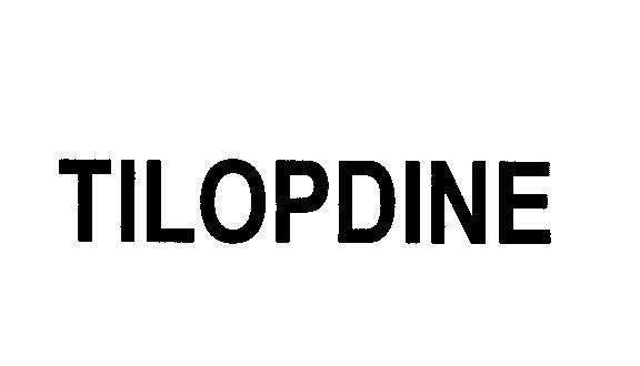 Mẫu nhãn hiệu TILOPDINE