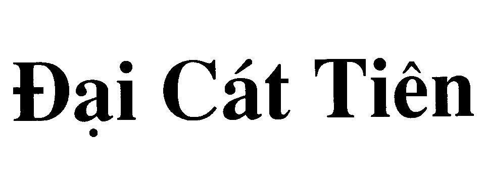 Mẫu nhãn hiệu Đại Cát Tiên