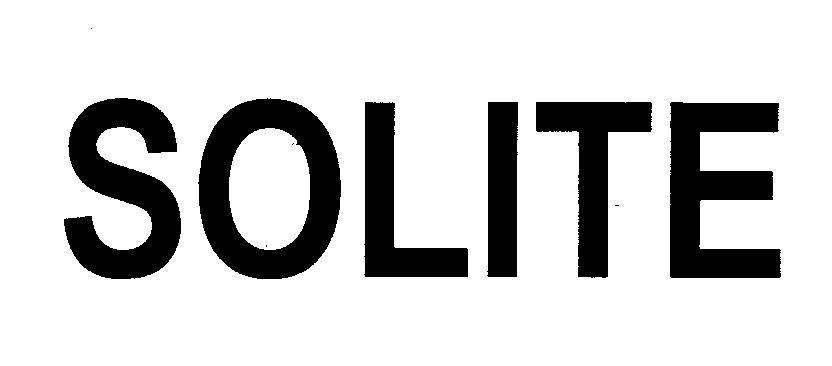 Mẫu nhãn hiệu SOLITE