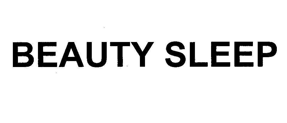 Mẫu nhãn hiệu BEAUTY SLEEP