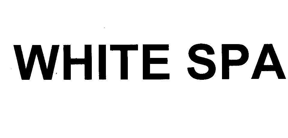 Mẫu nhãn hiệu WHITE SPA