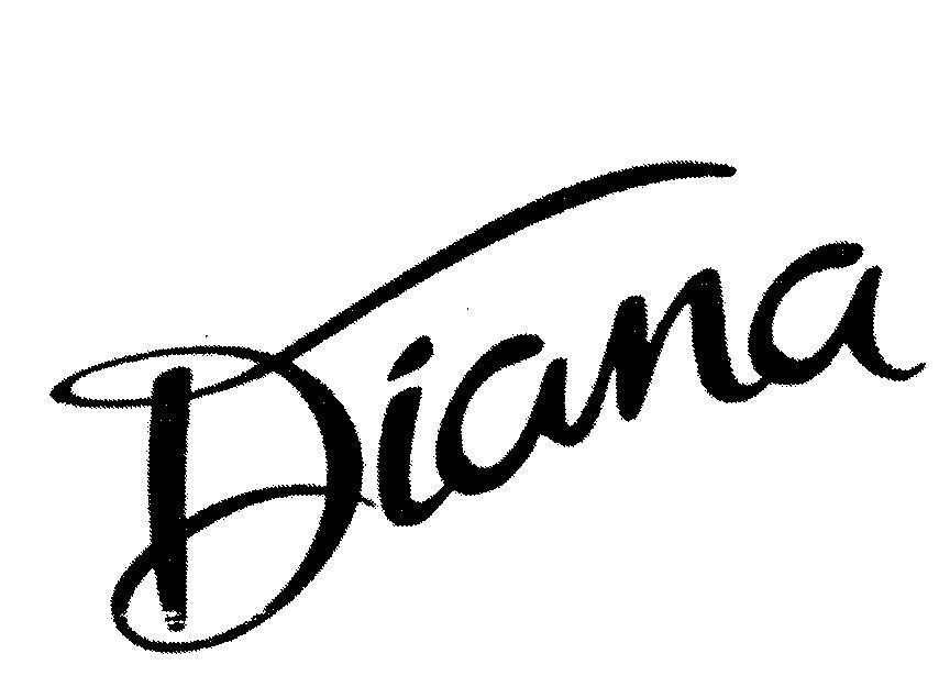 Mẫu nhãn hiệu DIANA