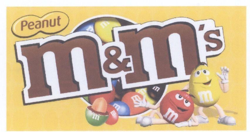 Mẫu nhãn hiệu M&M'S PEANUT