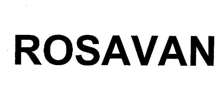 Mẫu nhãn hiệu ROSAVAN