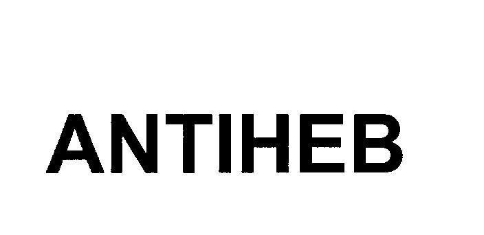 Mẫu nhãn hiệu ANTIHEB