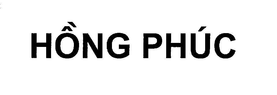 Mẫu nhãn hiệu Hồng Phúc