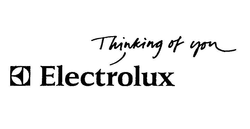 Mẫu nhãn hiệu ELECTROLUX THINKING OF YOU