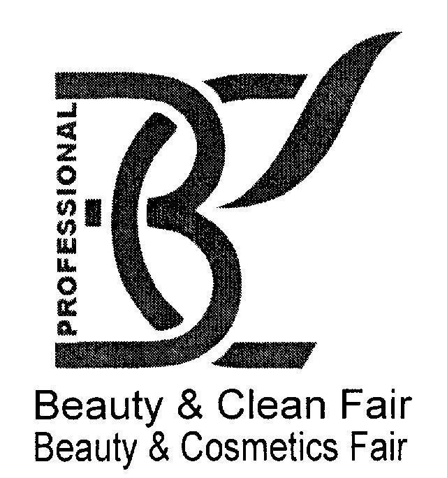 Mẫu nhãn hiệu BC PROFESSIONAL BEAUTY &CLEAN FAIR BEAUTY & COSMETICS FAIR