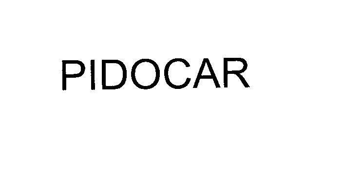 Mẫu nhãn hiệu PIDOCAR