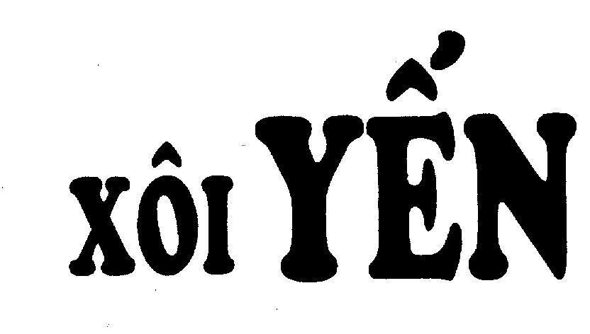 Mẫu nhãn hiệu Xôi Yến