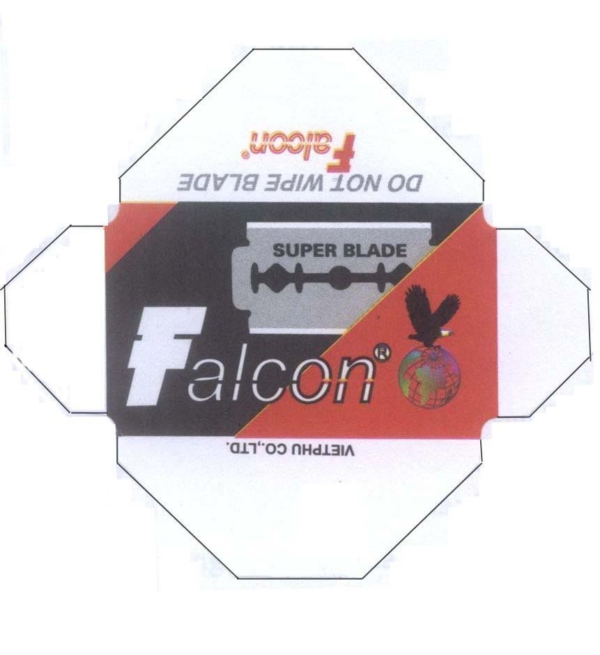 Mẫu nhãn hiệu FALCON VIETPHU SUPER BLADE CO., LTD