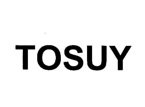 Mẫu nhãn hiệu TOSUY