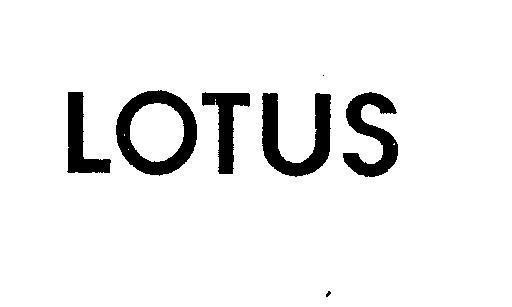 Mẫu nhãn hiệu LOTUS