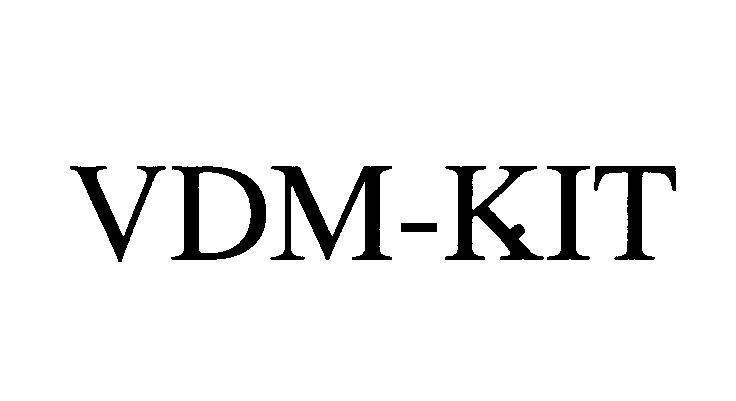 Mẫu nhãn hiệu VDM-KIT