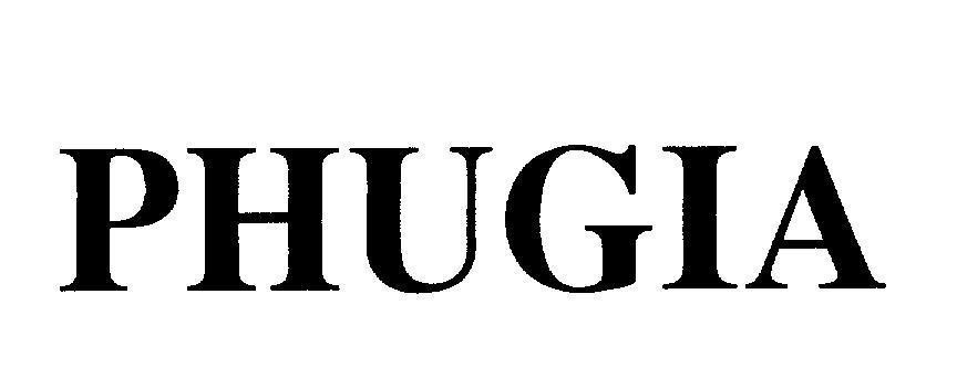 Mẫu nhãn hiệu PHUGIA