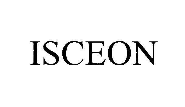 Mẫu nhãn hiệu ISCEON