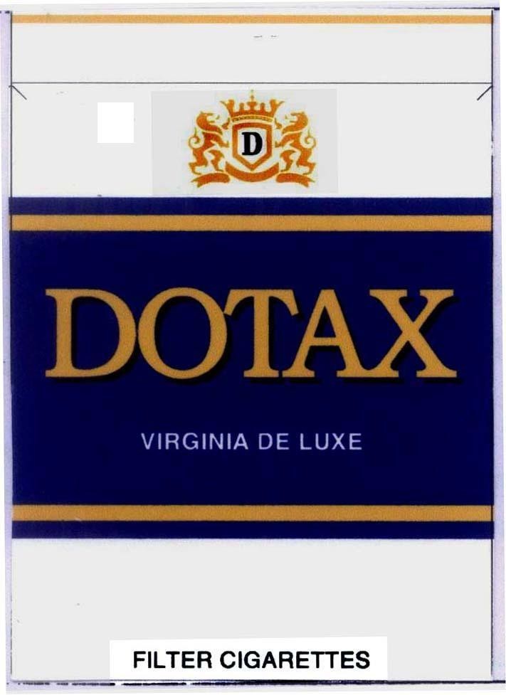 Mẫu nhãn hiệu D DOTAX VIRGINIA DE LUXE