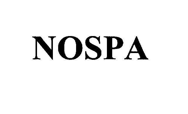 Mẫu nhãn hiệu NOSPA