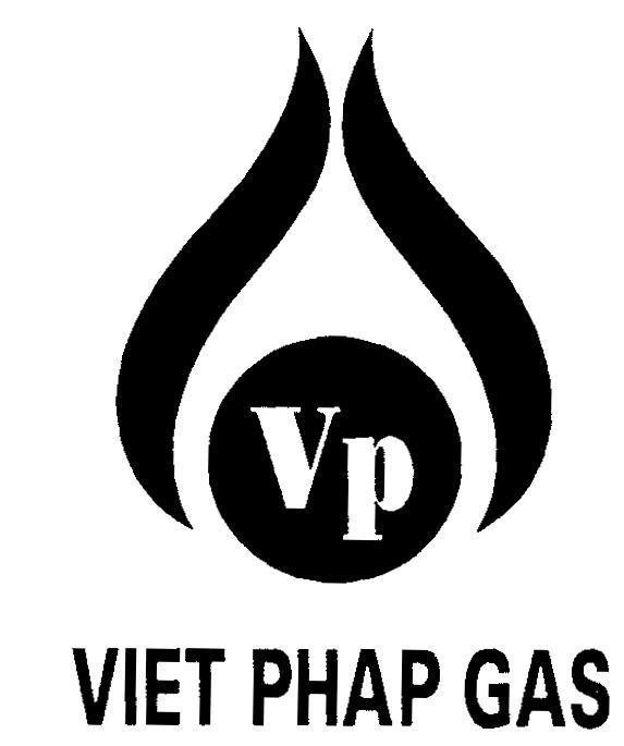 Mẫu nhãn hiệu VP VIET PHAP GAS