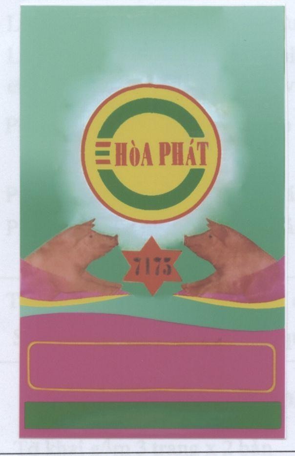 Mẫu nhãn hiệu Hoà Phát 7175