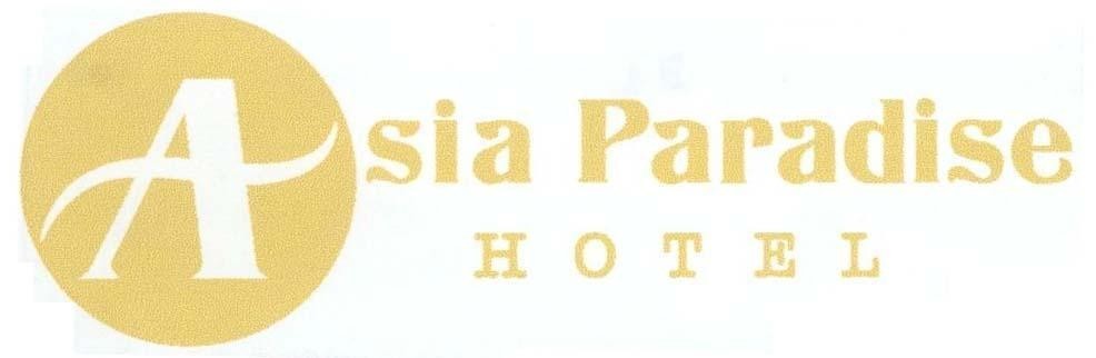 Mẫu nhãn hiệu ASIA PARADISE HOTEL