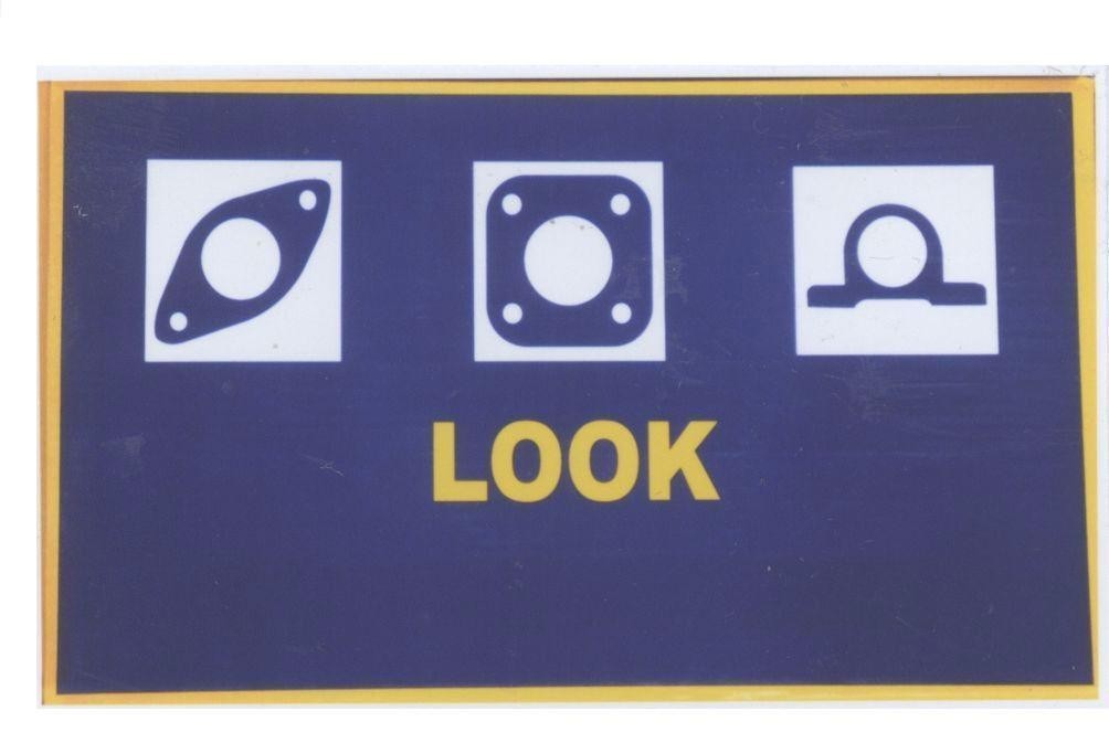 Mẫu nhãn hiệu LOOK