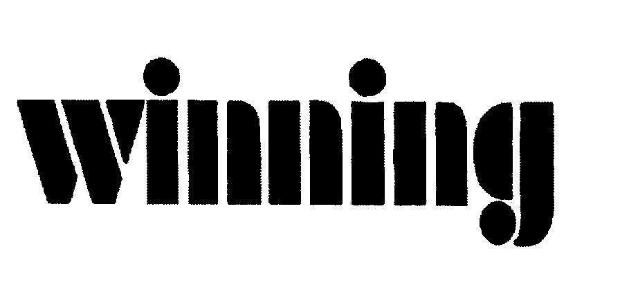 Mẫu nhãn hiệu WINNING
