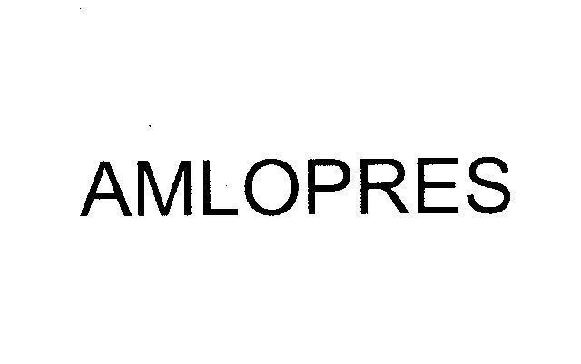 Mẫu nhãn hiệu AMLOPRES