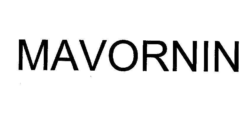 Mẫu nhãn hiệu MAVORNIN
