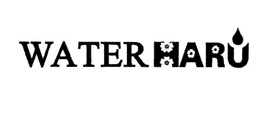 Mẫu nhãn hiệu WATER HARU