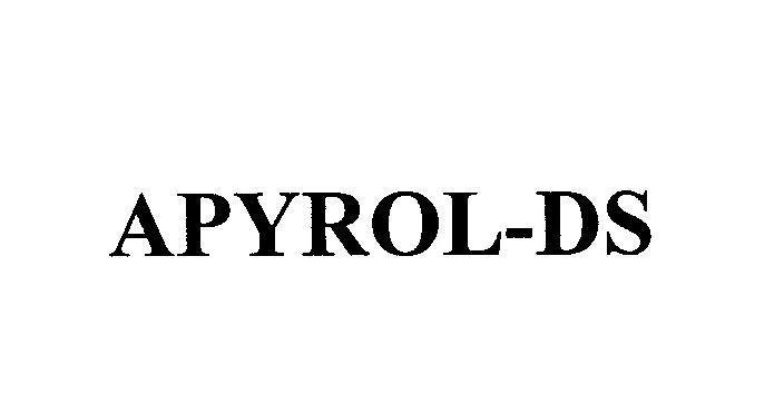 Mẫu nhãn hiệu APYROL- DS