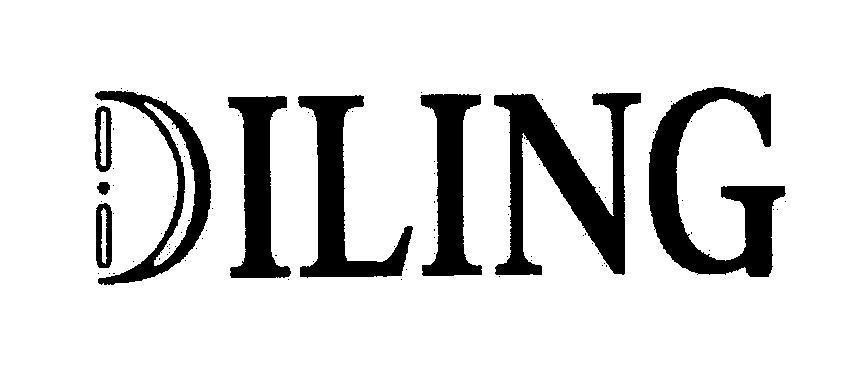 Mẫu nhãn hiệu DILING